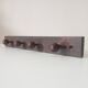 Porte manteau mural vintage en bois