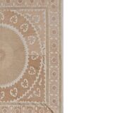 Tapis noué à la main, tapis turc vintage 155x155 cm