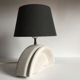 Aerated concrete lamp inspired by albert tormos