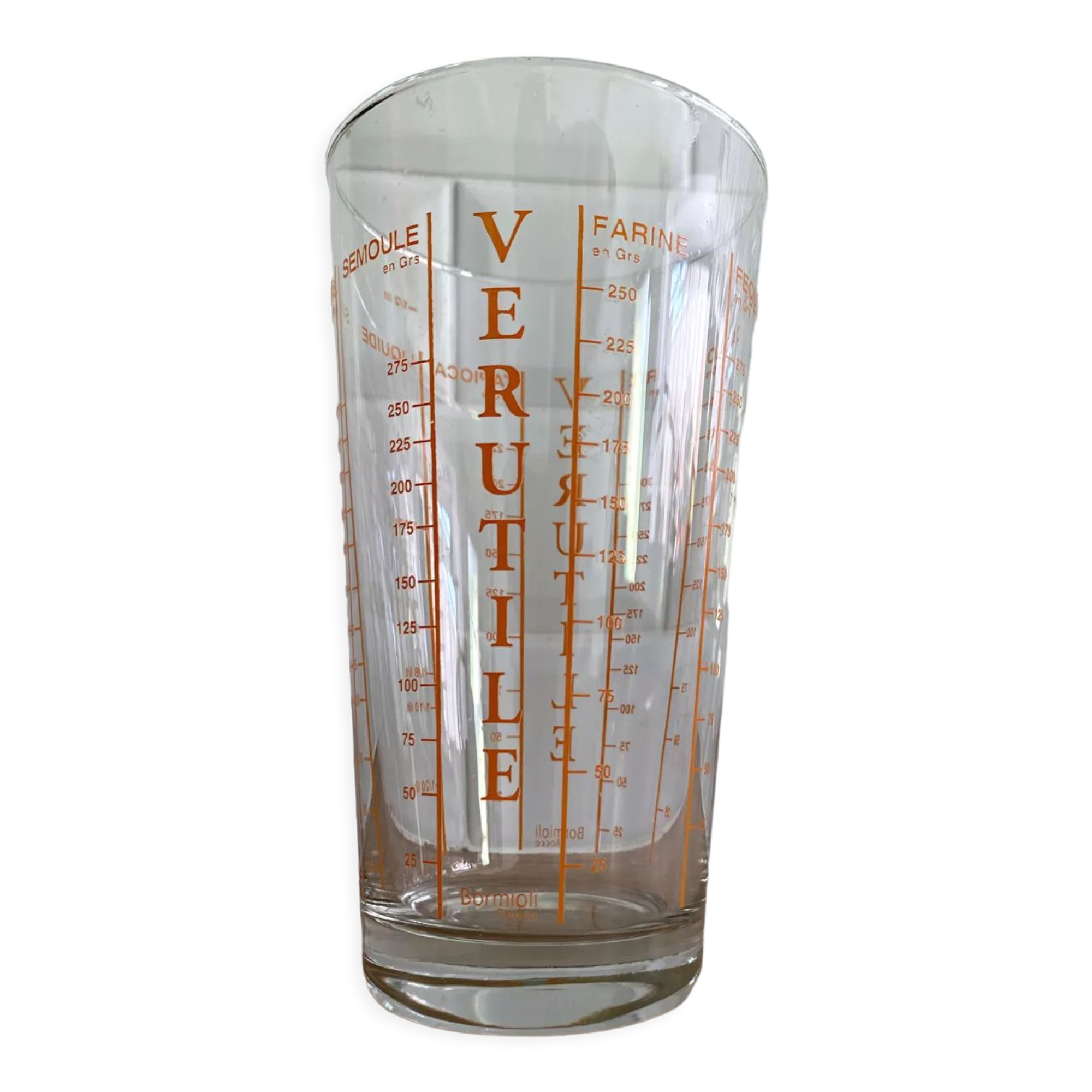 Vintage Verutile dosing glass 70