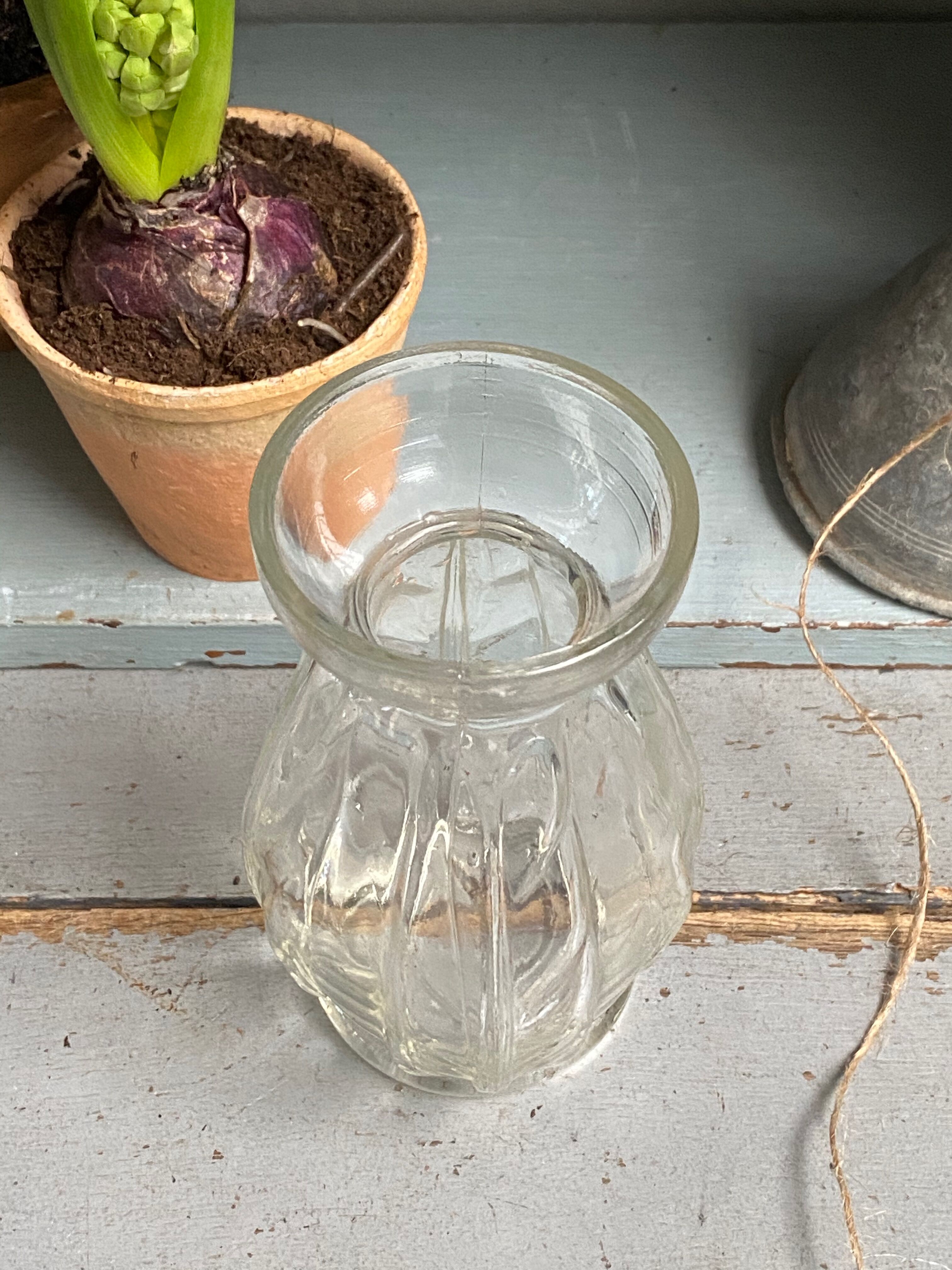 Pair of Art Deco bulb vases