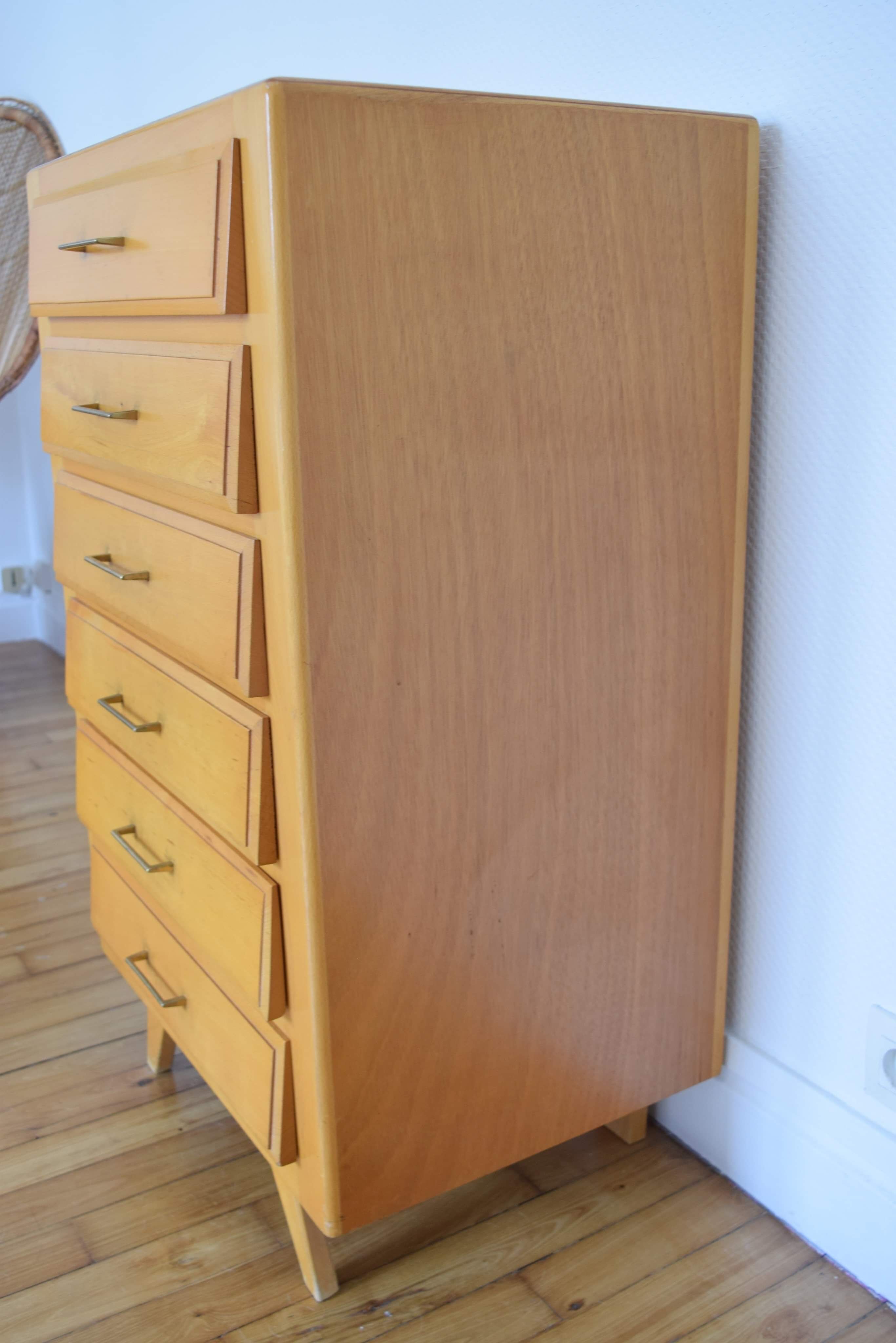 Chiffonnier feet compass 1950