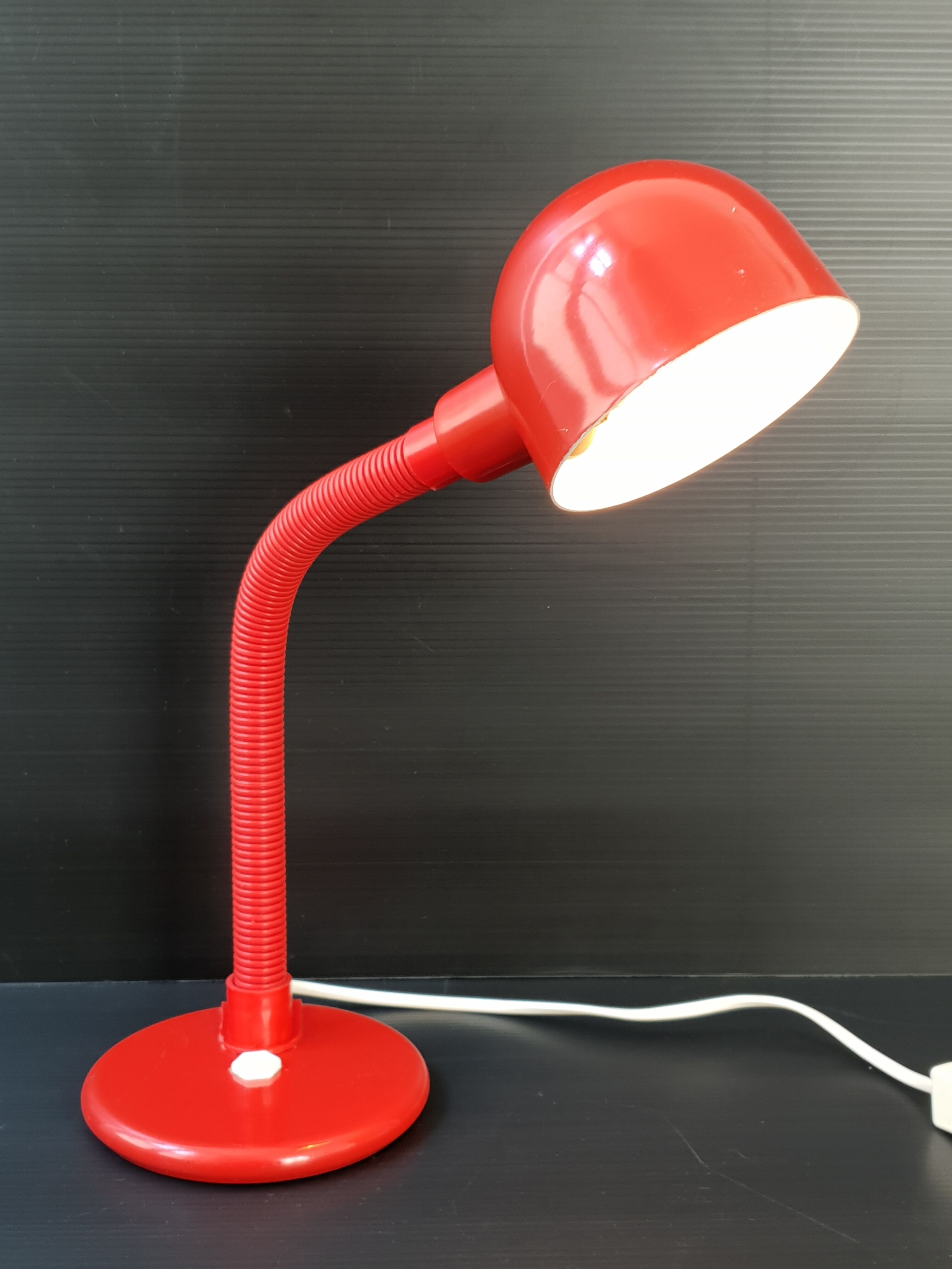 Lampe vintage 1980 Aluminor