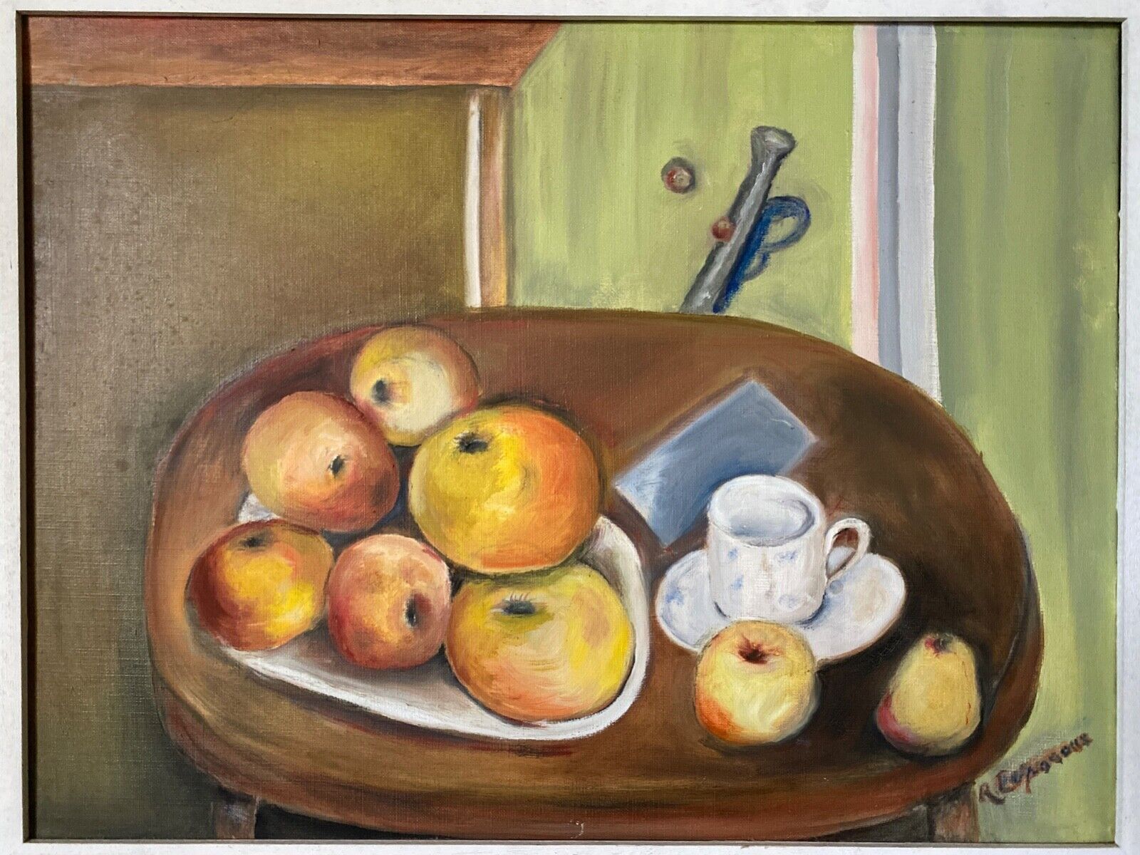 Still Life Les Grosses Pommes 1940 R. Leparoux