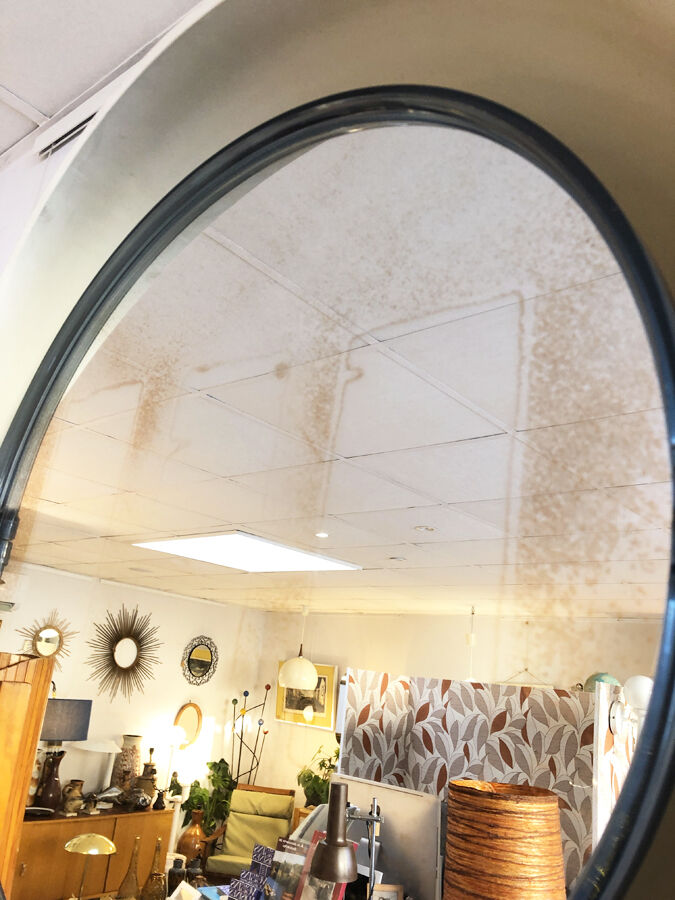 Vintage bathroom mirror Allibert, 1970