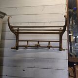 Ancien porte manteau en bois courbé