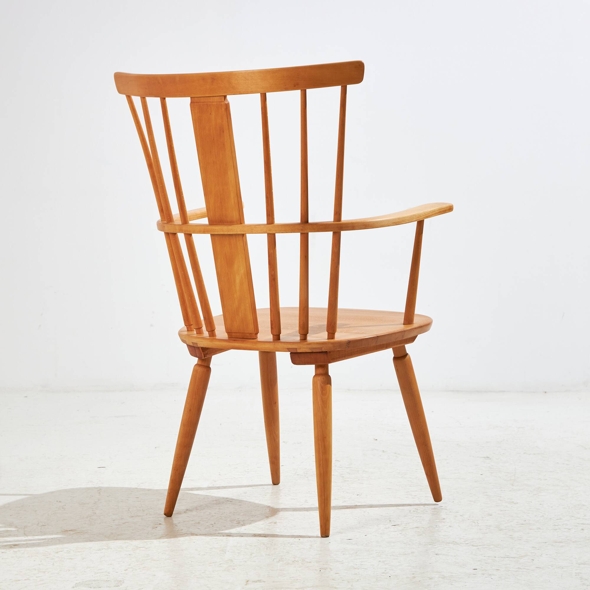 Altheim beech armchair by franz schuster for wiesner hager (mk10087)