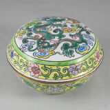 Chinese enamelled bronze box