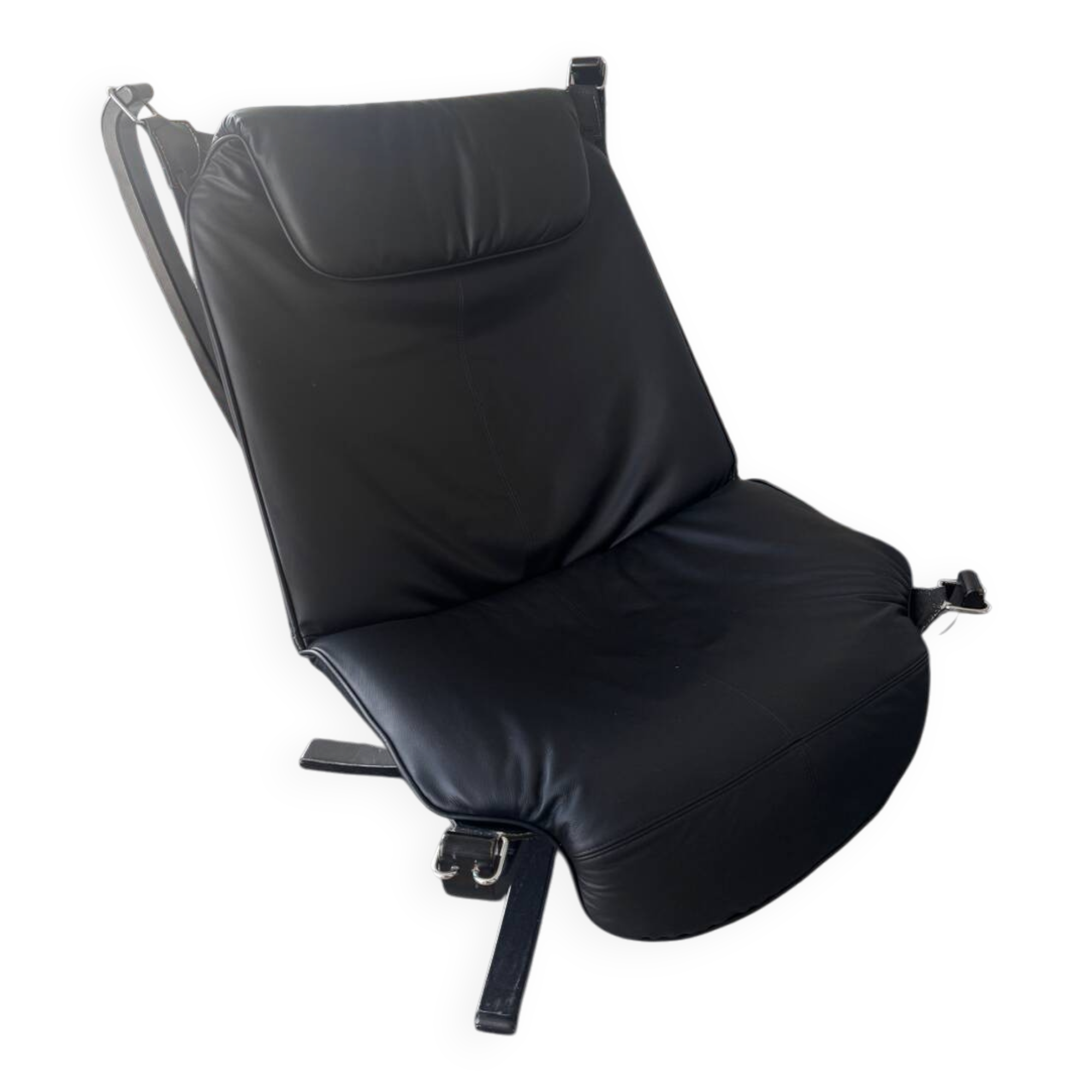 Falcon leather armchair by Sigurd Russell