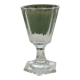 Baccarat White wine glass or port Crystal cut with cut sides, circa 1840