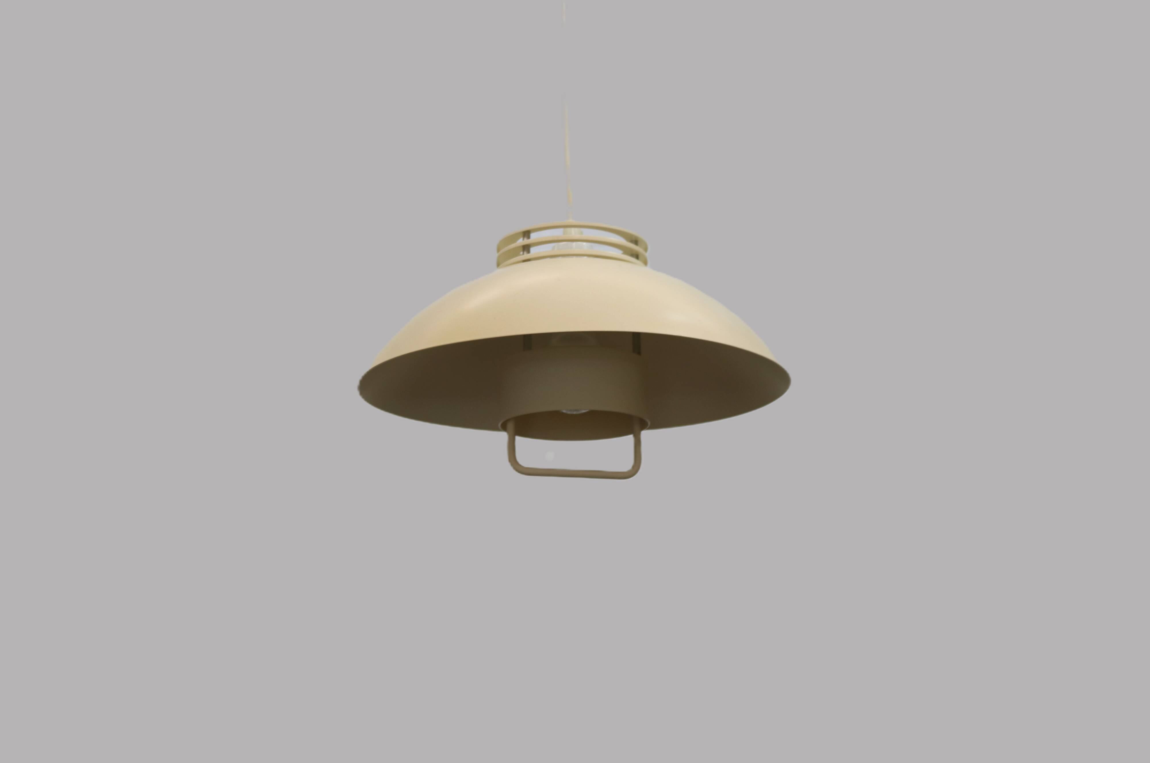 Danish Design Lamp *** Lyfa  *** beige white color *** Denmark 1970