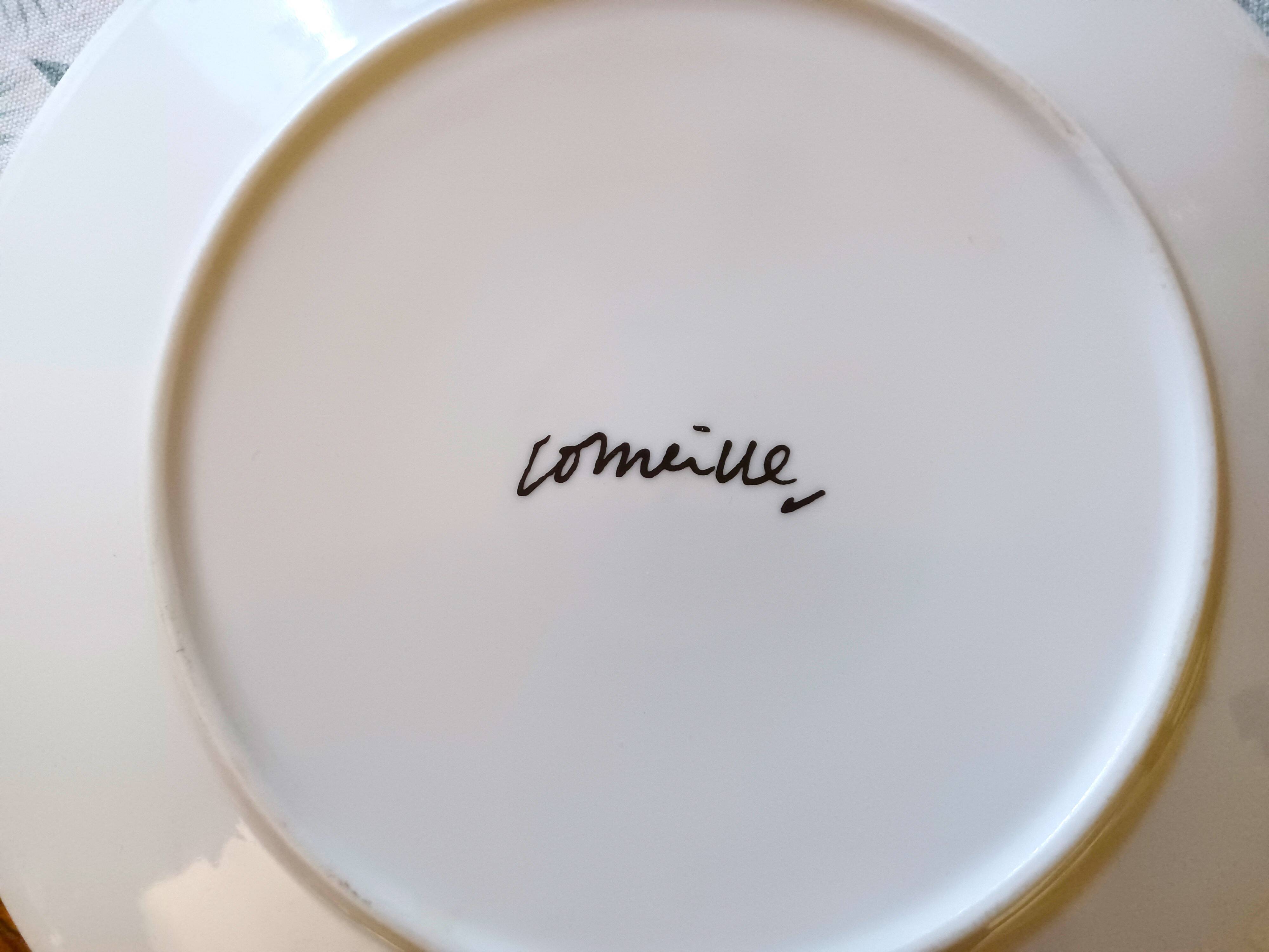 DECORATIVE PLATE G.CORNEILLE