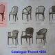 Deux chaises Thonet N ° A846 - Otto Prutscher - 1925 -Assises cuir -