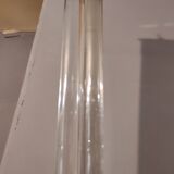 Modernist floor lamp in acrylic glass and brass 1950s