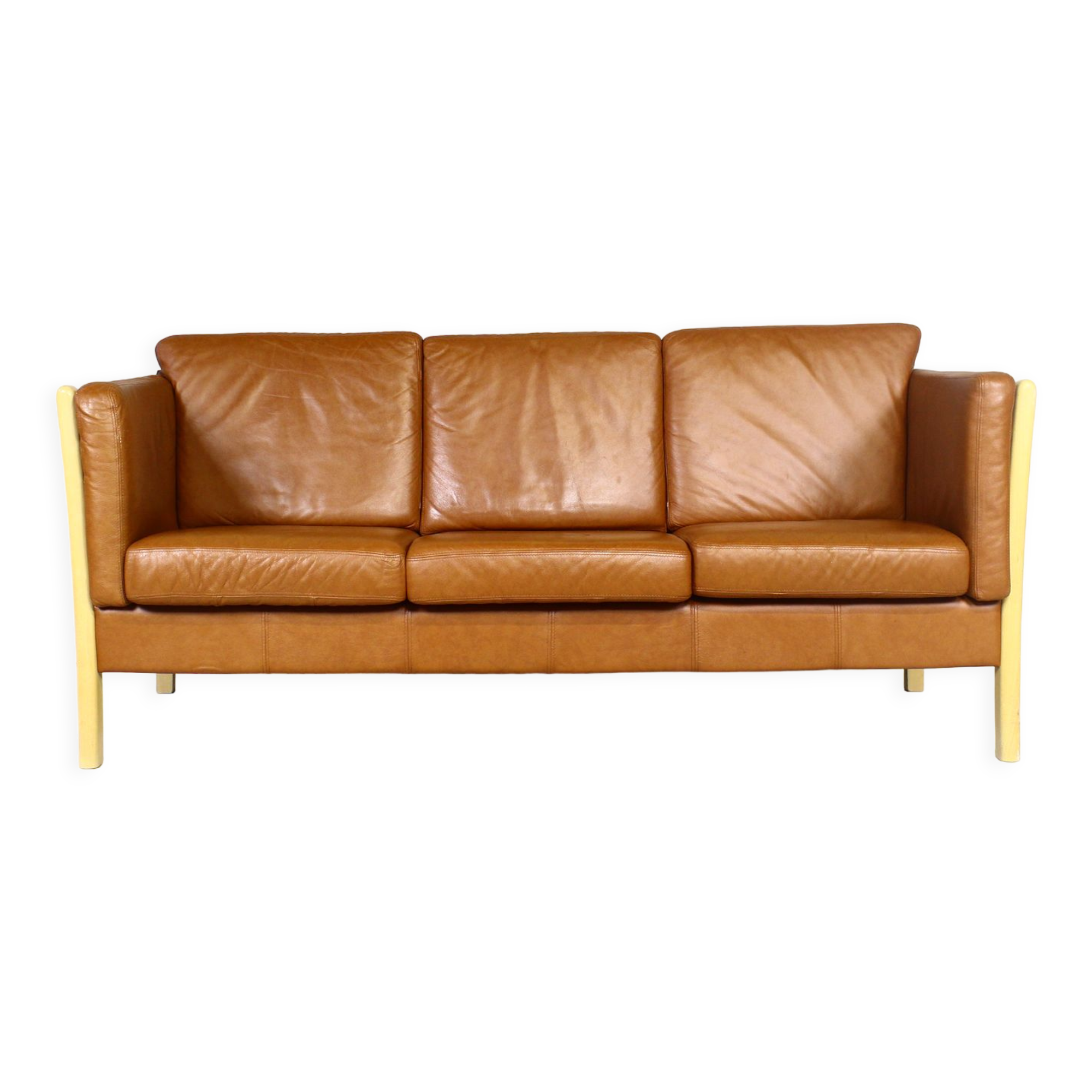 Danish leather sofa