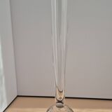 Vintage blown glass vase, probably from Ekenäs, Sweden