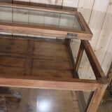 Old pine shop window/display