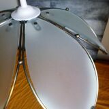 Daisy suspension shortbread glass and vintage brass