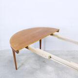 Walnut dining table, Bodafors, 1960