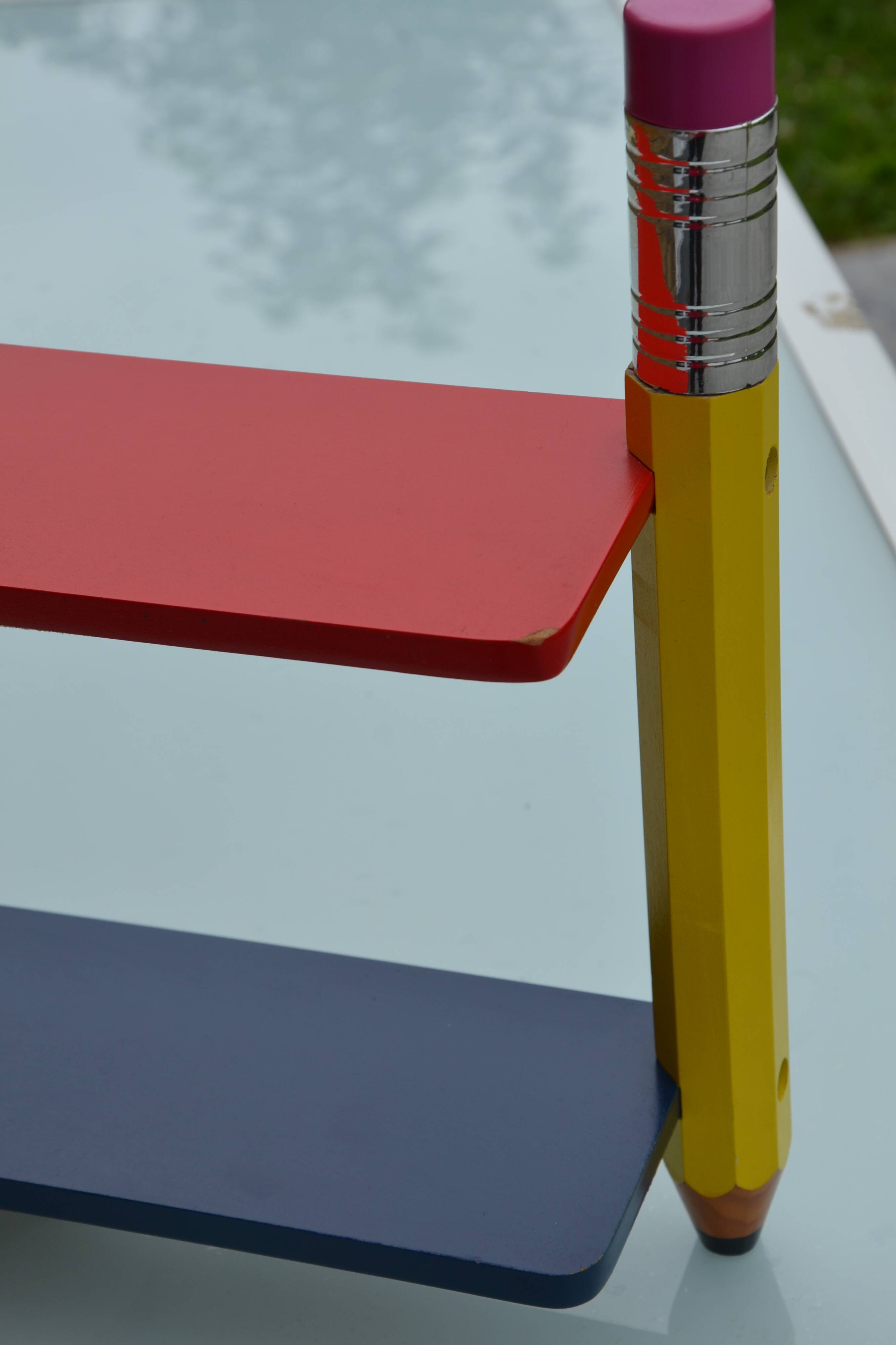 Pencil rack attributed to Pierre Sala