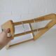 Vintage umbrella stand Scandinavian style mid-century modern wooden holder