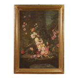 Still life with flowers from the 20th century