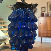 Grande lampe à poser Murano, grappe de raisins