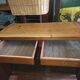 Buffet in Pitchpine, 2 doors, professional furniture.
