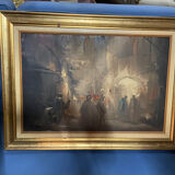 Signed orientalist painting