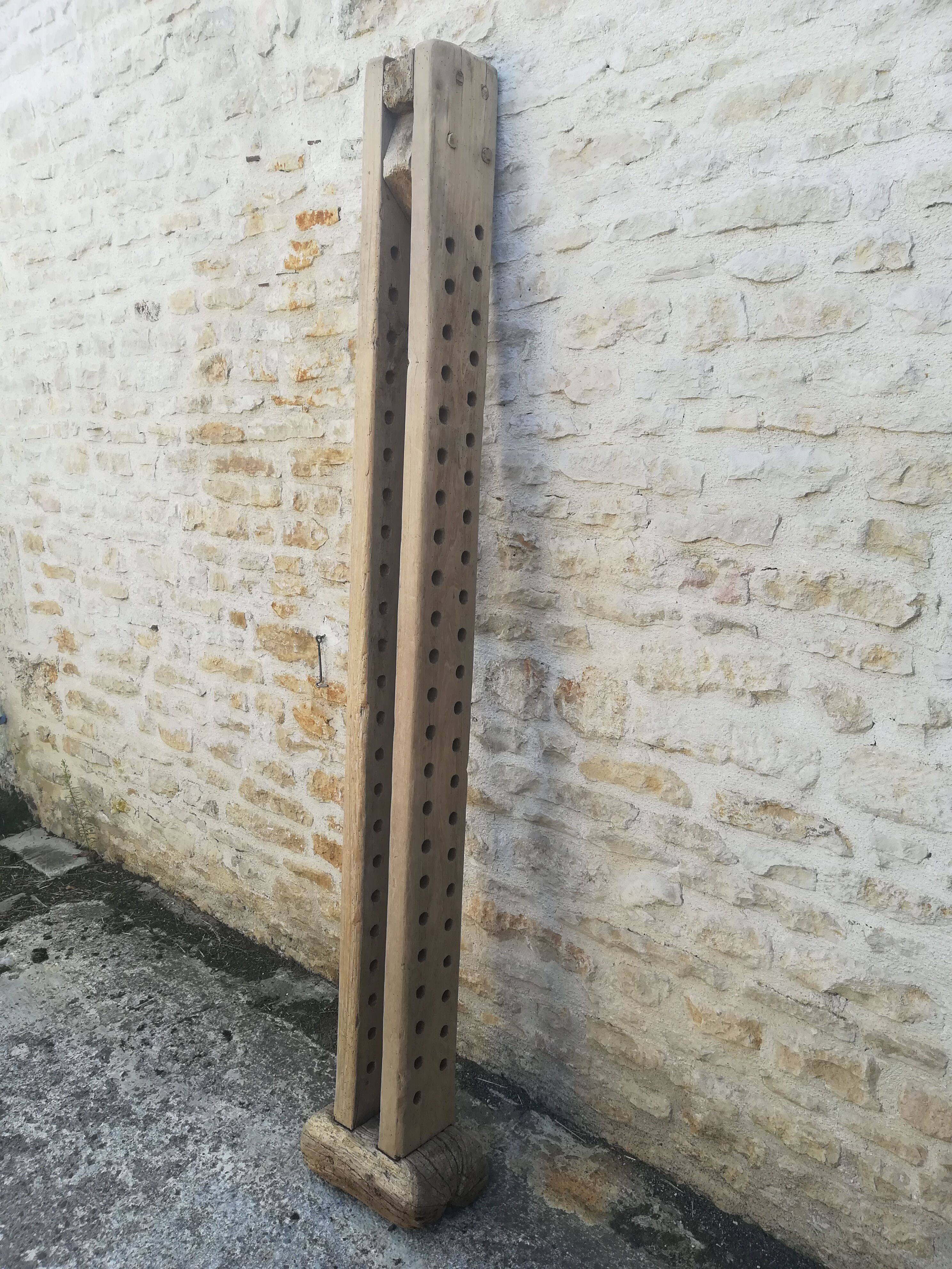 Wooden column