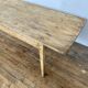Table de ferme patine d'origine 278 cm