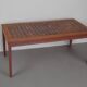 Table basse danoise en teck et céramique, 1960