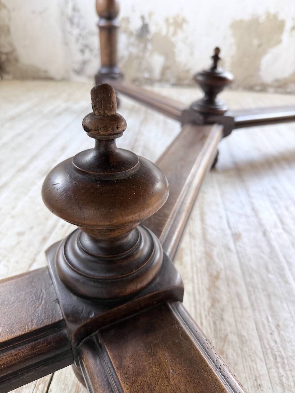 Oak table in Louis XIV style 1900