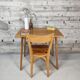 Bureau pieds compas