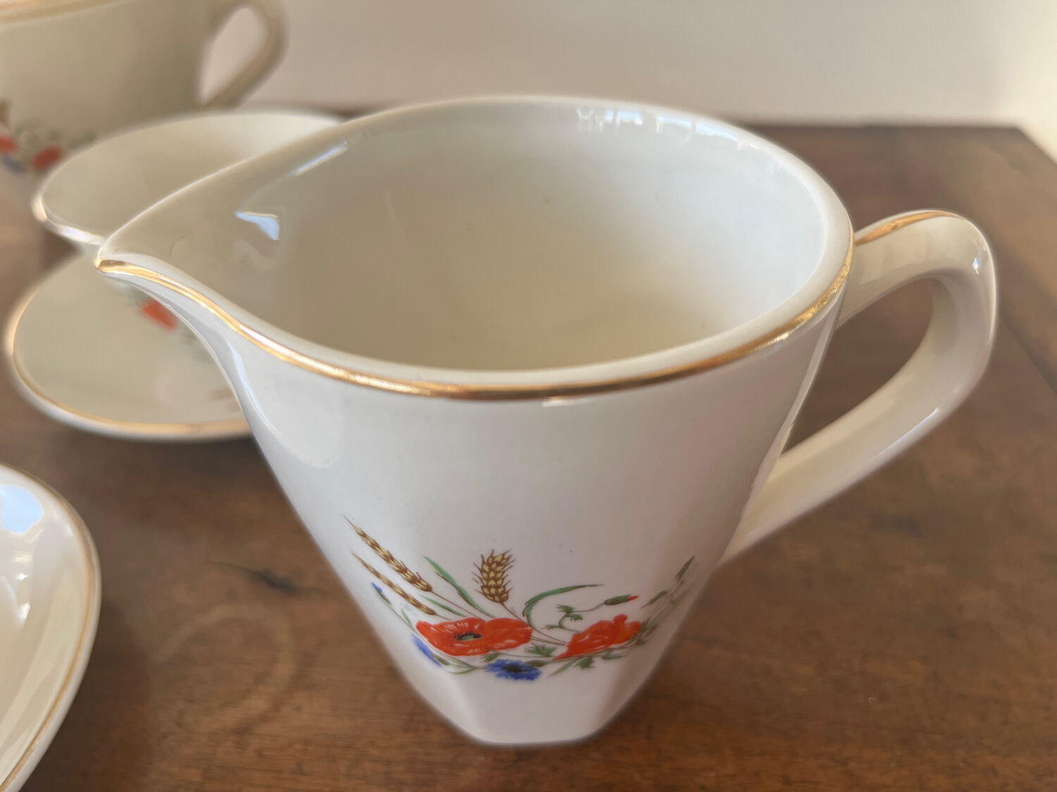 Digoin-Sarreguemines coffee service "pastoral" model