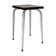 Stool in white formica