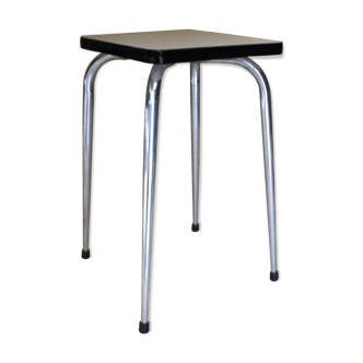 Stool in white formica