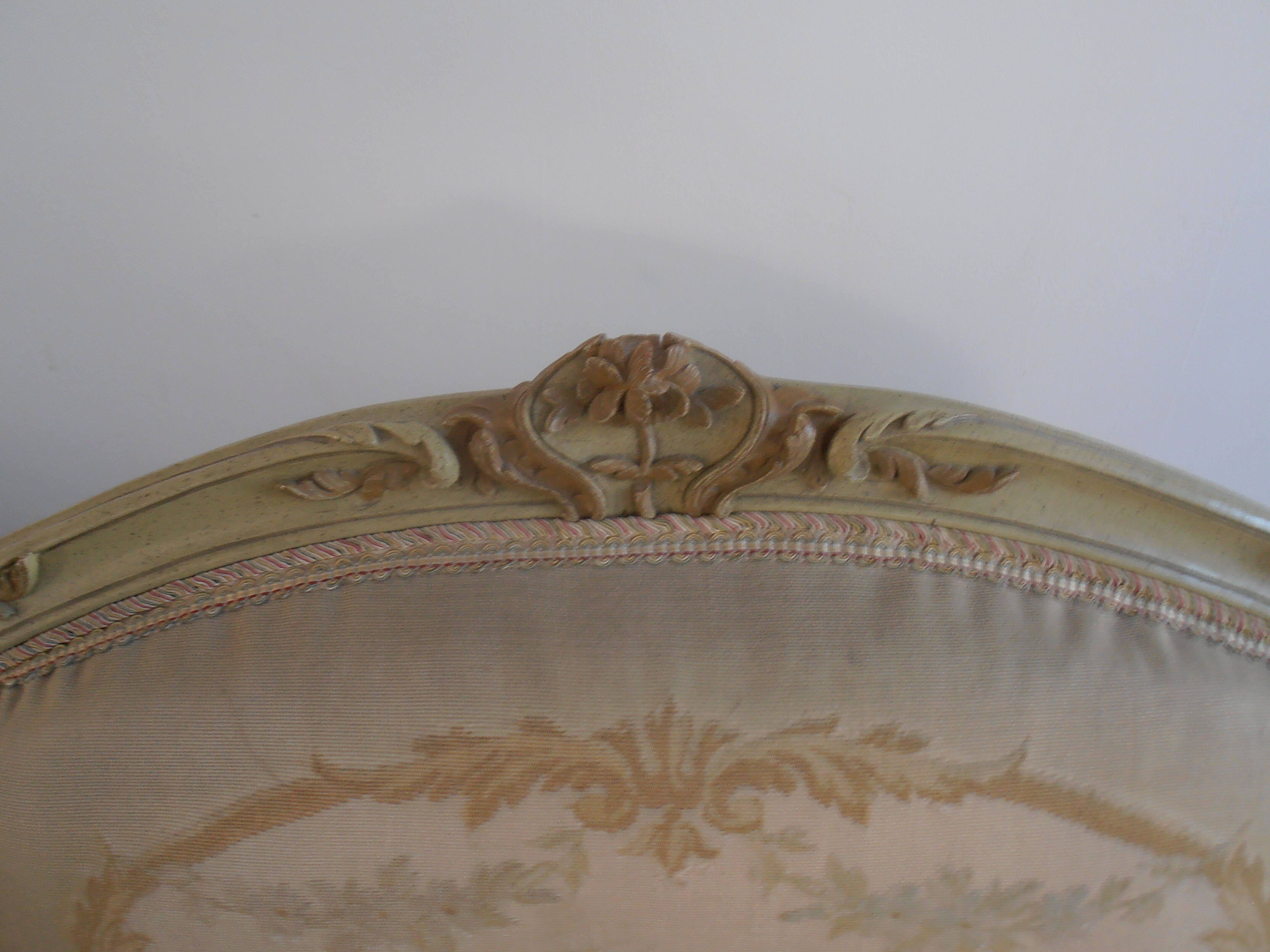 Armchair Louis XV period stamped old 18th century