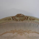 Armchair Louis XV period stamped old 18th century
