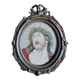 Framed tapestry portrait of Jesus Christ