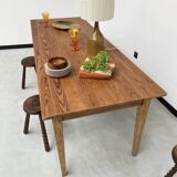 Pine and oak farmhouse table 220 cm
