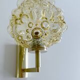 Vintage Limburg Glass Bubble Wall Lamp
