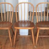 Chaises Thonet par Josef Frank estampillées