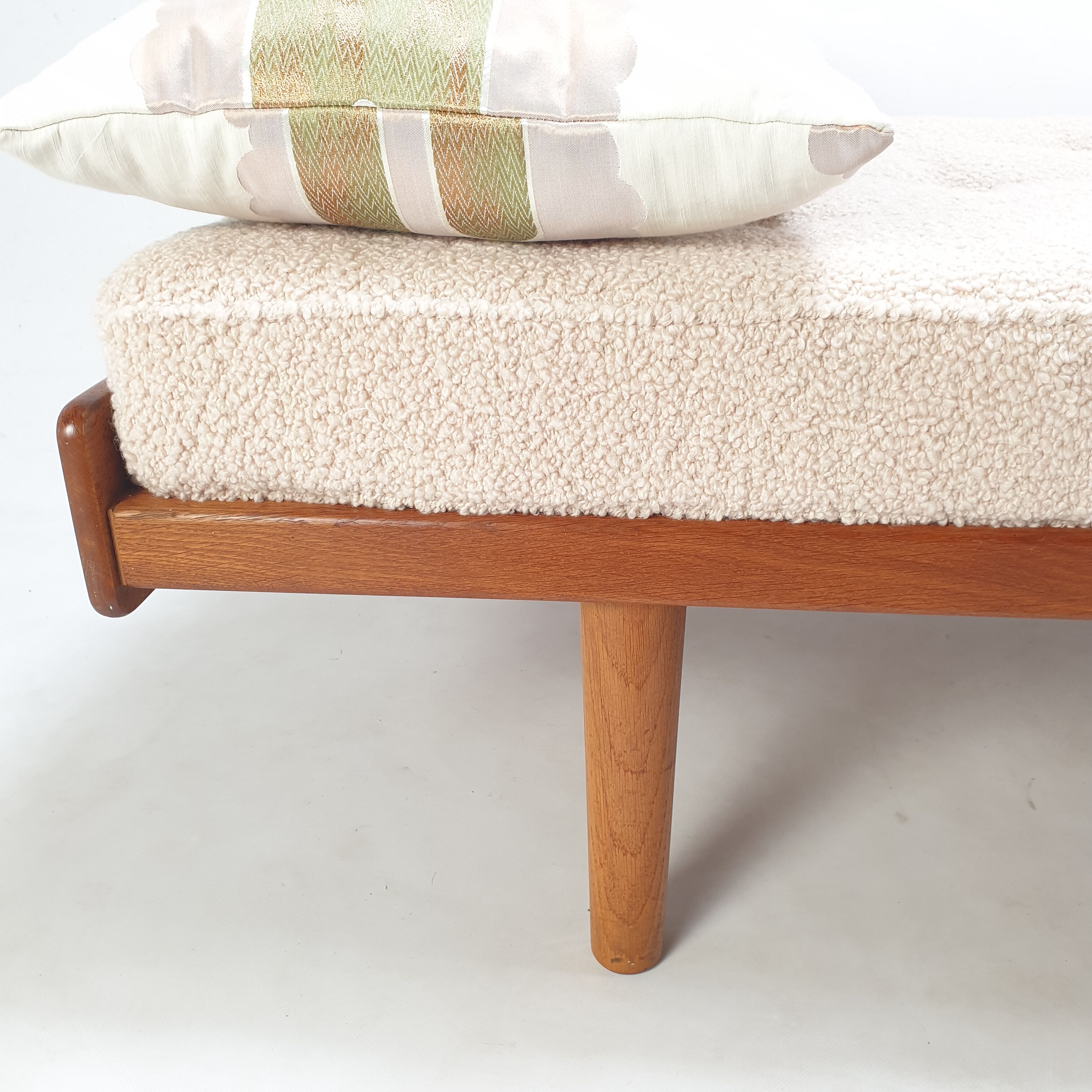 Mid-century teak daybed, 1960s
