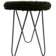 Vintage stool with hairpin legs small stool 60's