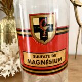 Former pharmacy bottle "Magnesium Sulfate"