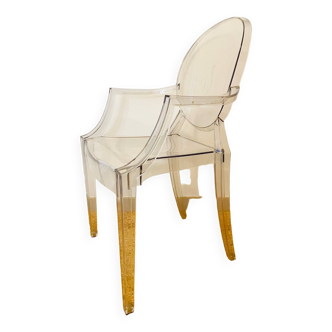 Magnificent Louis Ghost Armchair by Philippe Starck for Kartell Transparente
