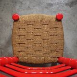 Spanish high chairs, 1940s, set of 2