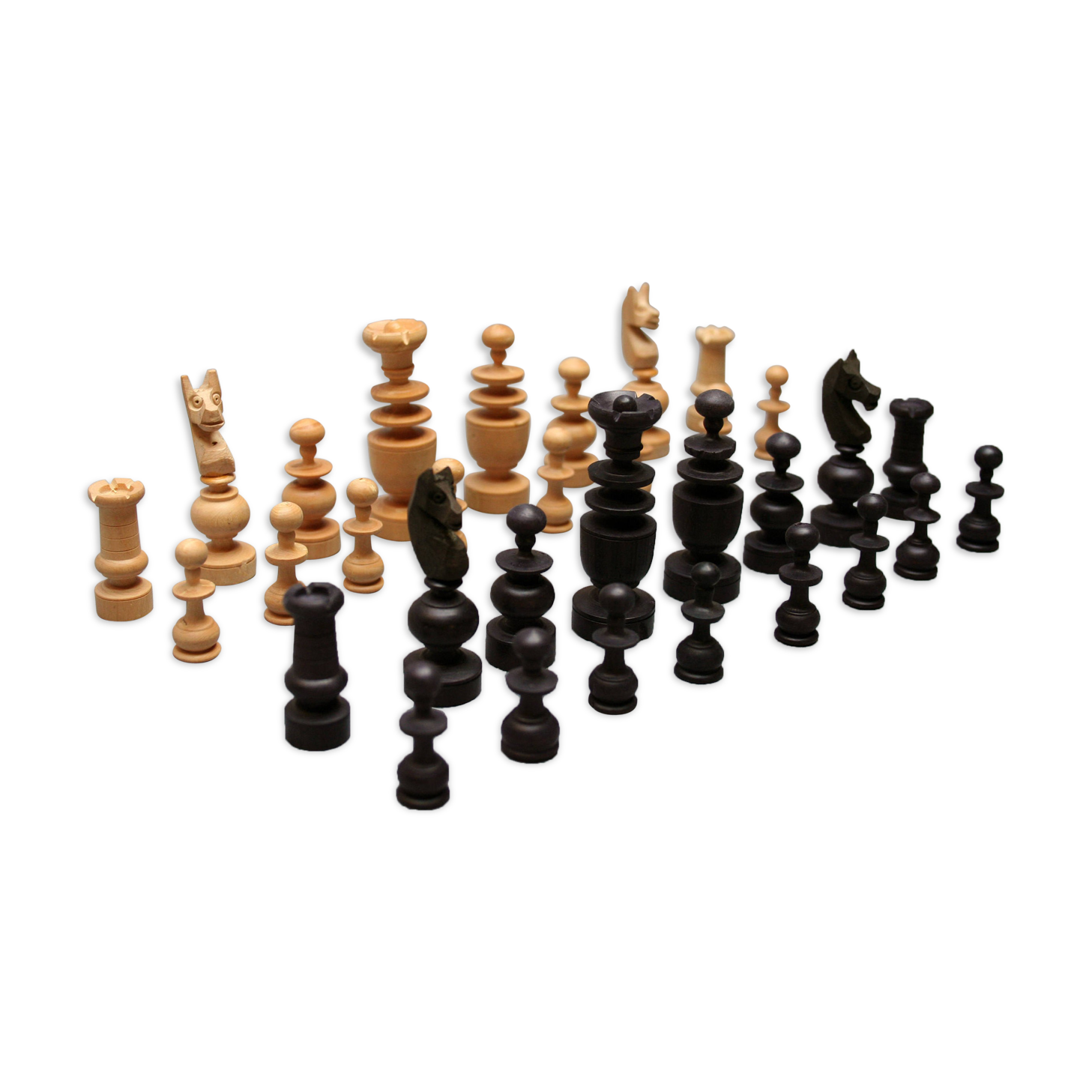 Jeu d'échecs régence rare 19ème siècle - Jeux & Jouets