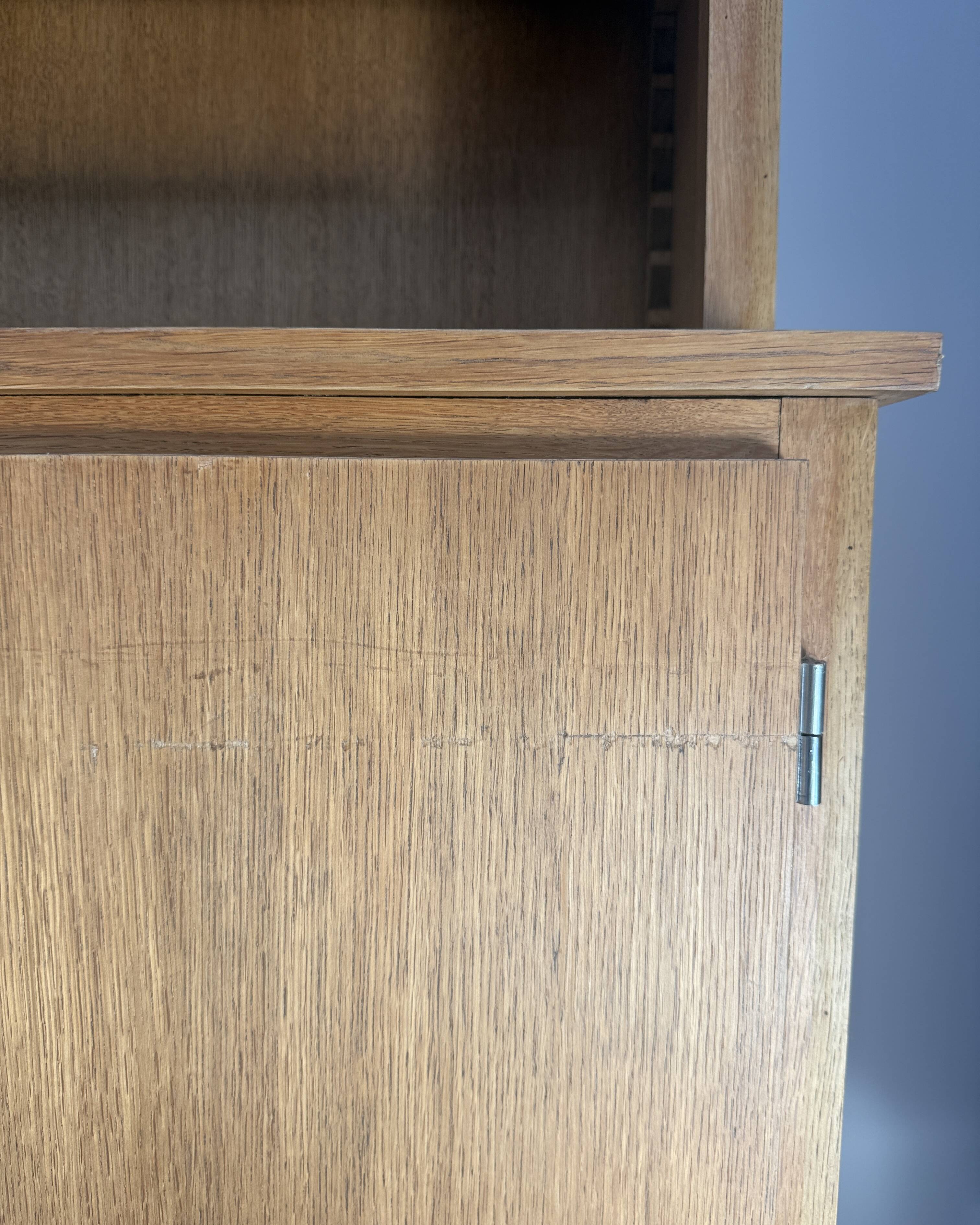 Large mid-century oak library (renovated)